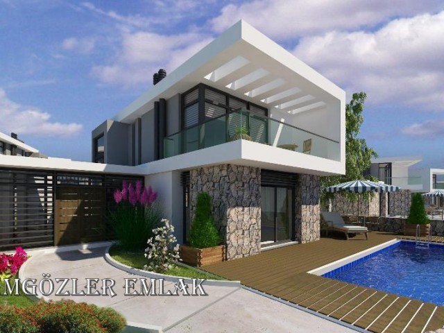 A new project with a garden in Kyrenia ** 