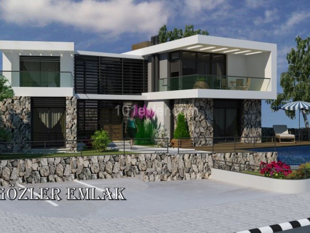 A new project with a garden in Kyrenia ** 