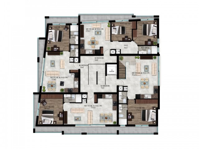 Flat For Sale in Yenişehir, Nicosia