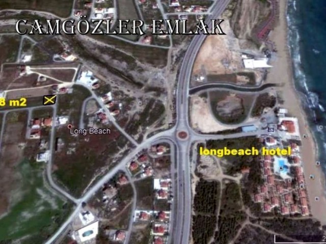 İskele Longbeach 558 m2 Arsa