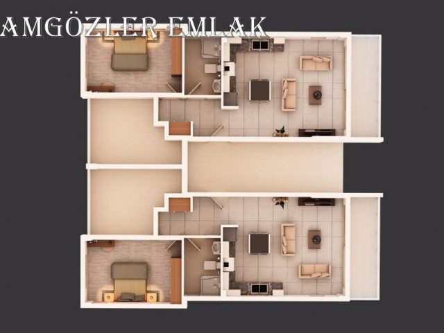 Flat For Sale in Alsancak, Kyrenia