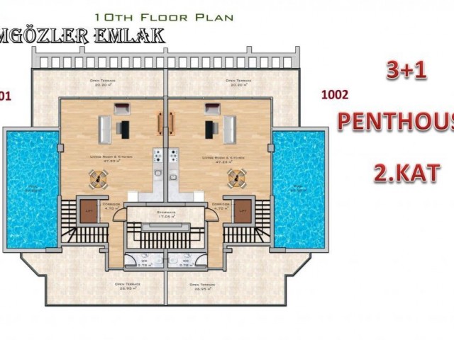 квартира Продается in Girne Merkez, Кирения