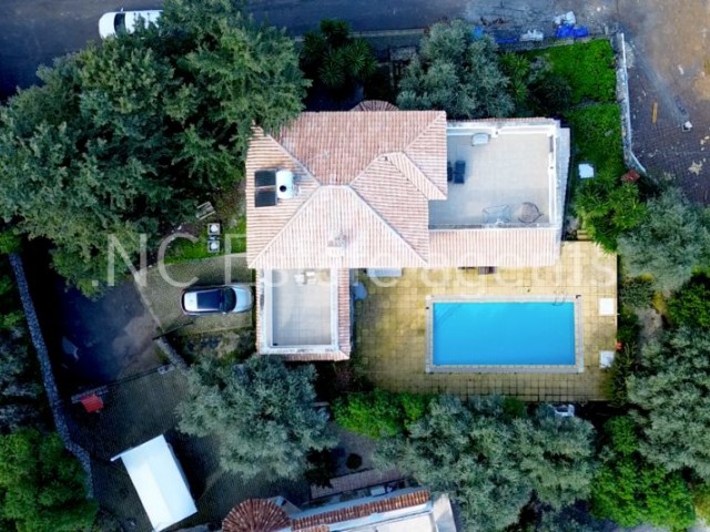 REDUCED BY £10,000 THIS FIVE BEDROOM DETACHED VILLA IN OZANKOY PRE 1974 TURKISH TITLE