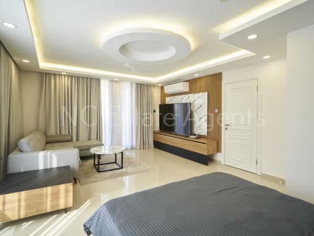 GİRNE ŞEHİR MERKEZİNDE MODERN ÇAĞDAŞ 3 YATAK ODALI PENTHOUSE DAİRE