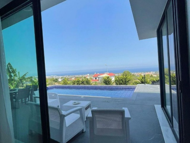 4+ 1 Villa with Luxury Pool for rent in Çatalköy ** 