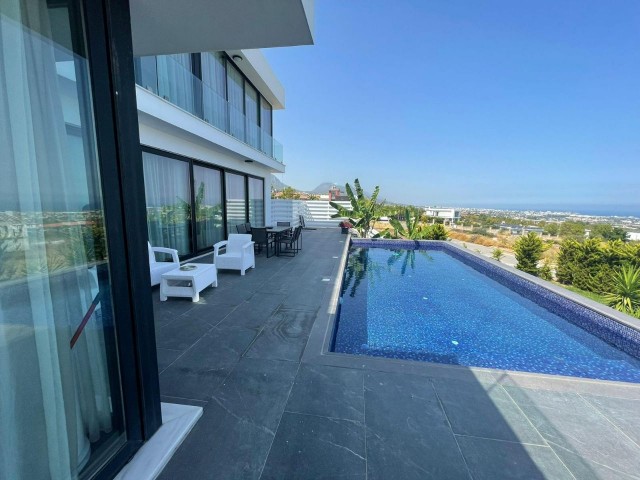 4+ 1 Villa with Luxury Pool for rent in Çatalköy ** 