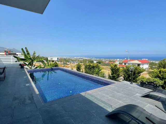 4+ 1 Villa with Luxury Pool for rent in Çatalköy ** 