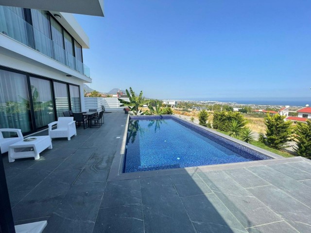 4+ 1 Villa with Luxury Pool for rent in Çatalköy ** 