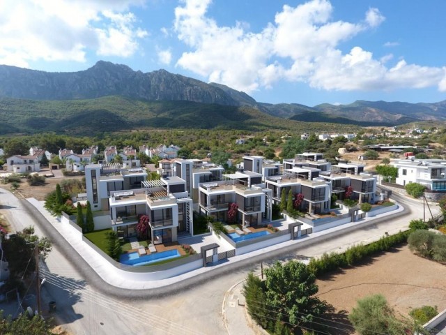 3+1 Villas with Private Swimming Pool for Sale in Kyrenia Edremit Region of Cyprus ** 