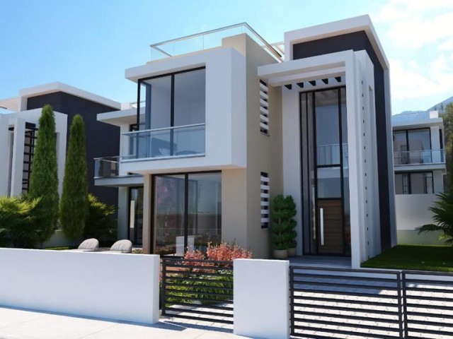 3+1 Villas with Private Swimming Pool for Sale in Kyrenia Edremit Region of Cyprus ** 