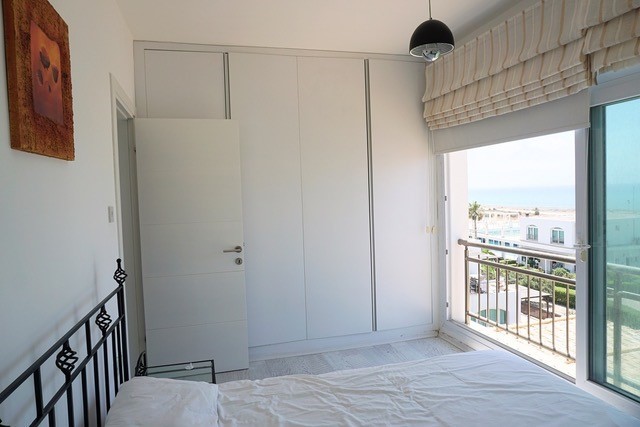 2 yatak odalı muhteşem deniz manzaralı penthouse 