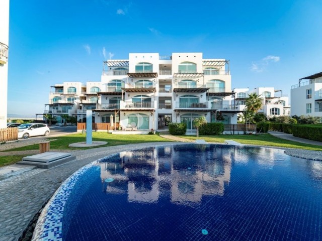 Fully Furnished 2 Bed Penthouse on Beachfront Resort * Turkish Title Deeds Ready