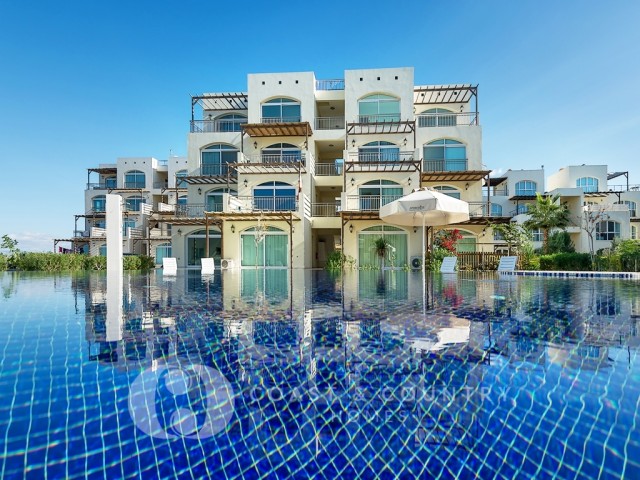 2 Bedroom Resale on Beachfront Resort - Turkish Title Deed Ready