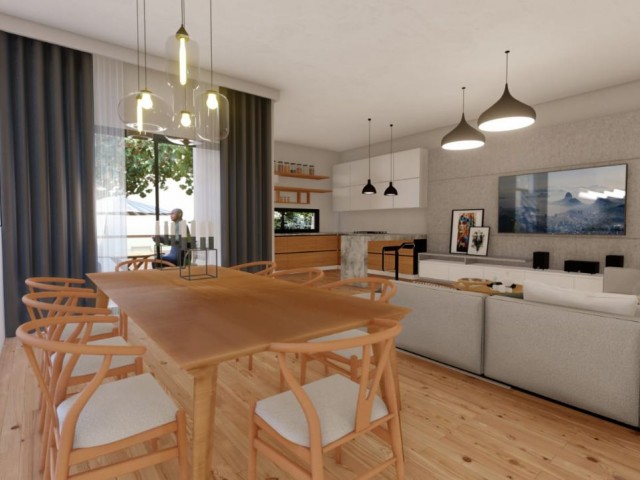 4+1 freistehende Villa in einem neuen Wohngebiet in Alayköy