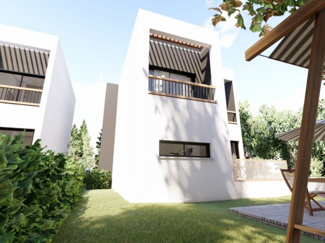 4+1 detached villa in New residential area in Alayköy