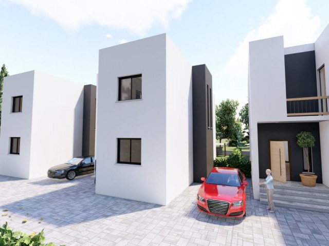 4+1 detached villa in New residential area in Alayköy