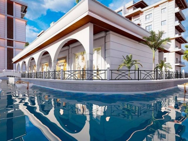 Real Estate in Hotel Concept with Pool in Iskele Cyprus