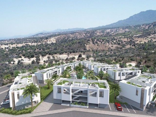 Panoramic Seaview Apartments in North Cyprus, Girne