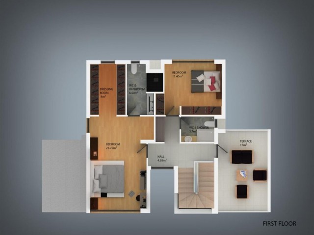 Exclusive 3 Bedroom Modern Living Villa