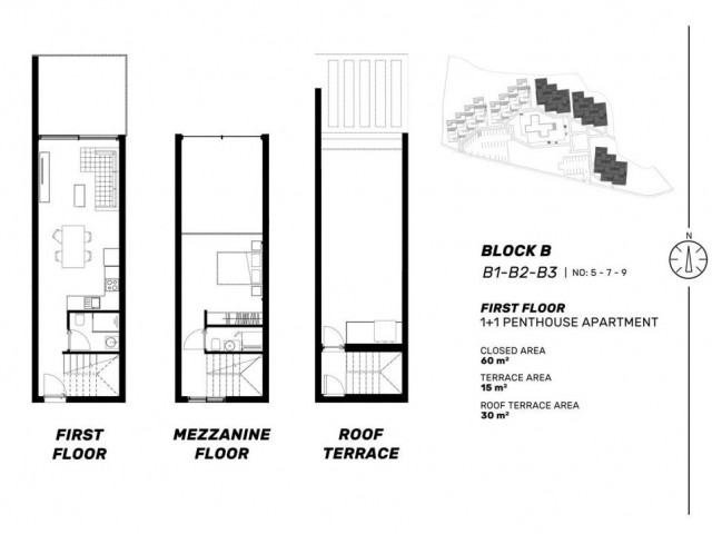 Penthouse Kaufen in Küçük Erenköy, Famagusta