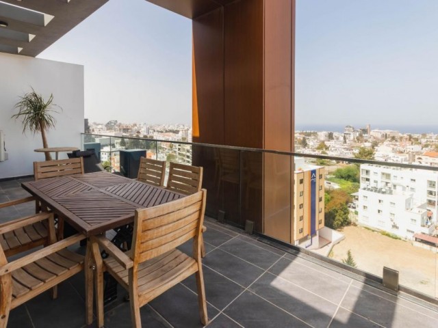 Contemporary 3 Bedroom Luxurious Penthouse Apartment, Central Kyrenia