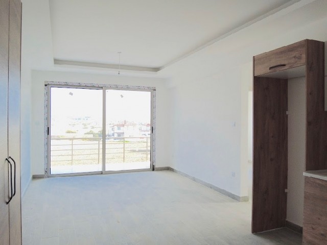 On the Bosphorus in Girne...100 meters from the old Gönyeli Bosphorus road, large flats with garden or terrace are ready..Fully furnished, taxes paid.