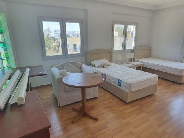 Kyrenia City center, whole bulding 15 rooms, big car park area, for rent.