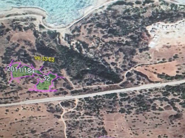 Kyrenia Mersin region 150 meters from the main road (Official road is available) 21 acres of investment land.It will be given wholesale ** 