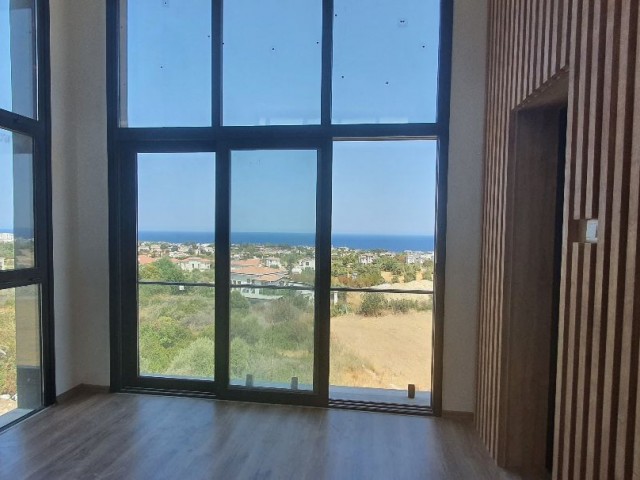 Kyrenia Escape Beach area 4+1 detached villa.Full sea view, pool view...(Equivalent Title Deed)Finished 275,000 STG, they will be finished after 1 year 250,000 STG ** 