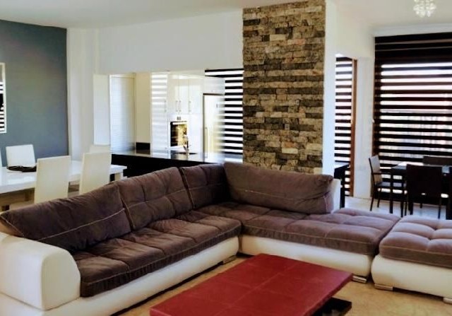 Çatalköy Kyrenia, Sea and mountain view 3 bedroom villa with  furniture NO POOL. 12 MONTHS UPFRONT 2 DEPOSIT 1 COMISIO N..