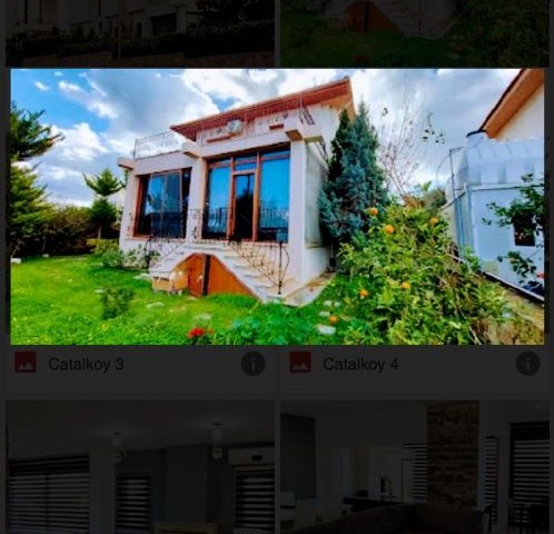 Çatalköy Kyrenia, Sea and mountain view 3 bedroom villa with  furniture NO POOL. 12 MONTHS UPFRONT 2 DEPOSIT 1 COMISIO N..