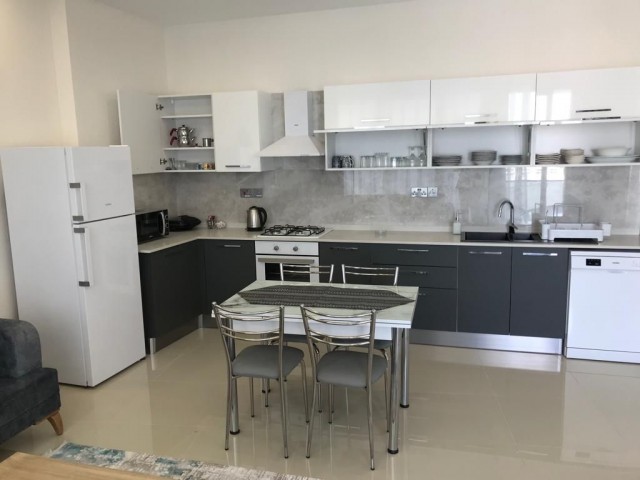 Girne Police Station area (close to Barış Park) 2+1 flat for daily rent in a secure complex with pool ** 