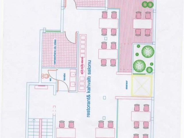 Girne merkezde  Hotel Projesi onaylanmış merkezi konumda ticari  yer. Denize ve antik limana 150 metre..Cadde üstü.