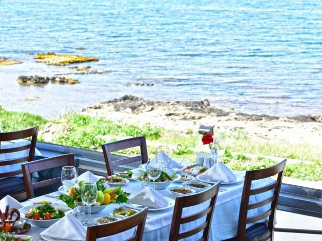 A fish restourant  leashold  in Karaoğlanoğlu sea front