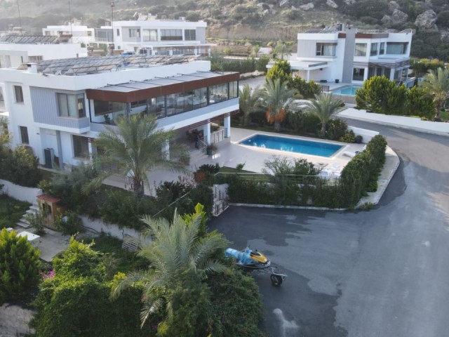 Kyrenia Alagadi, 5+1 seafront, detached, unique villa with equivalent title deed.