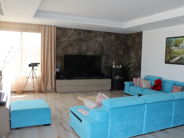 Kyrenia Alagadi, 5+1 seafront, detached, unique villa with equivalent title deed.