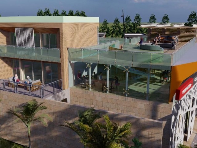 MARKET yapmak için ideal konum .....Girne Escape Plajı   Anayola cepheli 2650 m2 Alışveriş merkezi, anahtar teslim.5.000 m2 oturum alanıyla...Fiyat yüz yüze konuşulur.