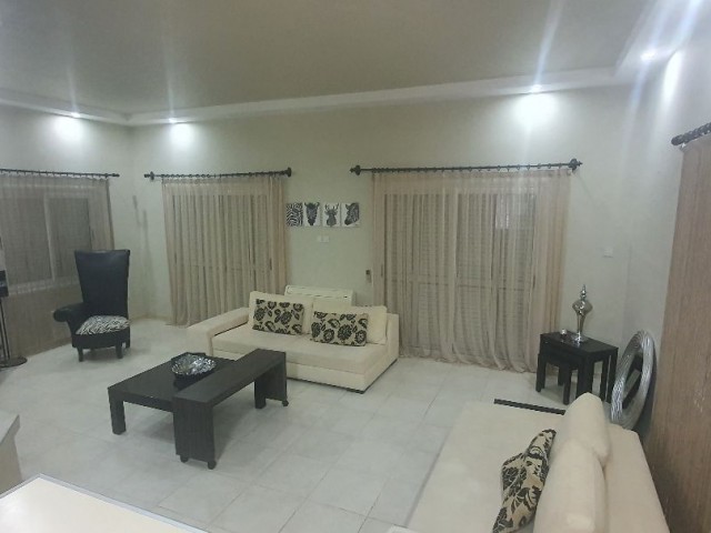 3+1 fully furnished triplex villa in a peaceful complex with pool in Edremit, Girne. Detached equivalent title deed.