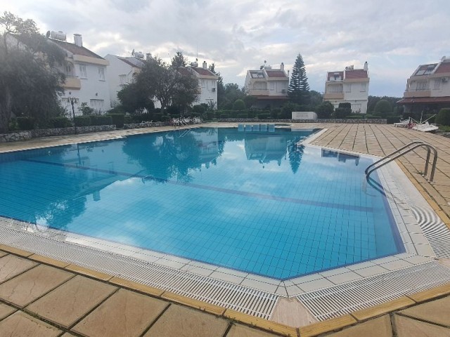 Fully furnished triplex 3+1 fully furnished villa in a complex with pool in Edremit, Kyrenia... 2 deposit, 6 rent, 1 service fee...