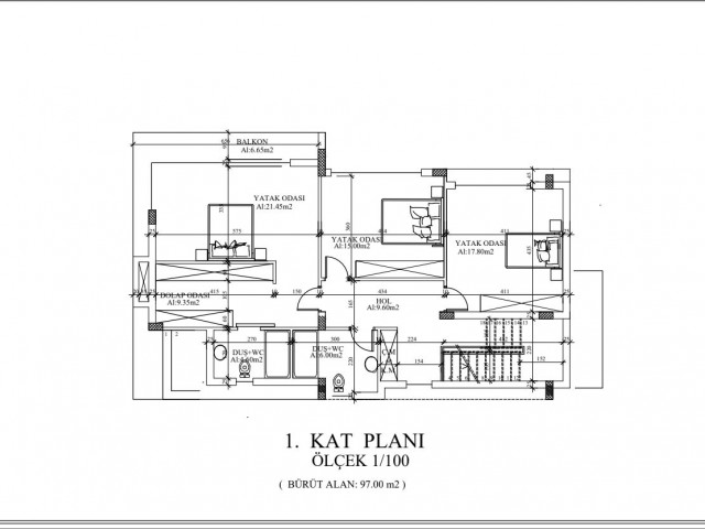 Villa with 600 m2 garden and pool in Alsancak Girne with delivery date June 2023