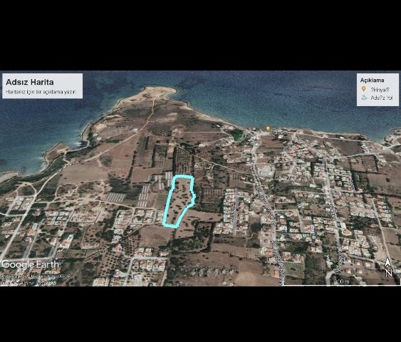 Villa land in Karsiyaka, Girne. 13 acres.