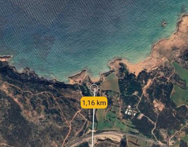 Yeni Erenköyde denize 2 dakika sürüş mesafesinde Deniz manzaralı, imarlı yatırımlık, yolu mevcut