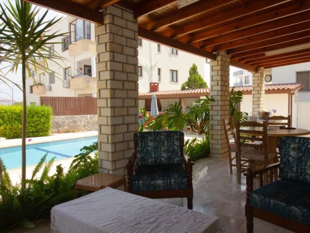 3+1 VILLA WITH POOL FOR RENT IN KYRENIA/LAPTA