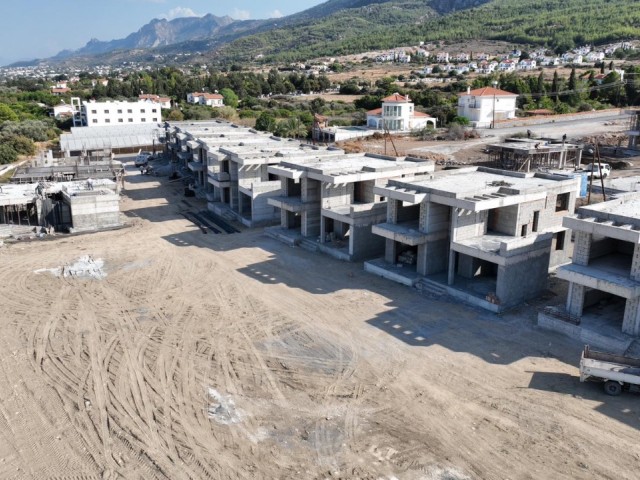 4+1 VILLAS UNDER PROJECT IN KYRENIA/LAPTA 375.000 STG (starting price)