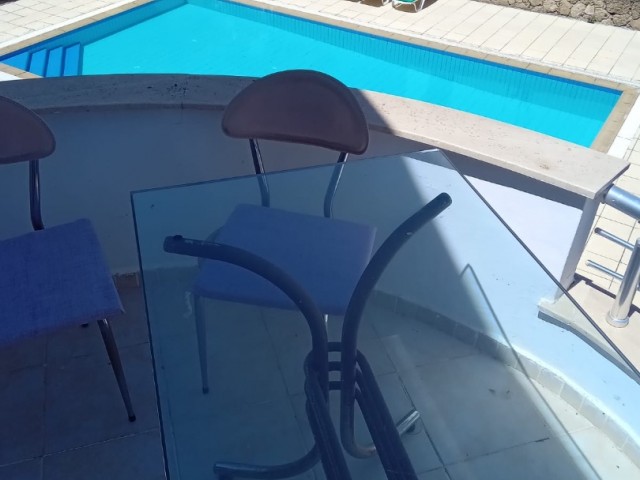 KYRENIA NEW NUSMAR MARKET REGION 3+1 FLAT FOR SALE IN A SITE WITH POOL (suitable for loan)