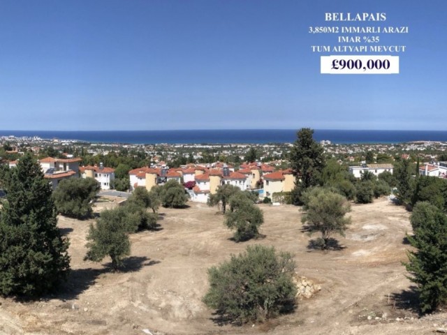 ЗЕМЛЯ GIRNE BELLAPAIS НА ПРОДАЖУ СО ВСЕЙ ИНФРАСТРУКТУРОЙ