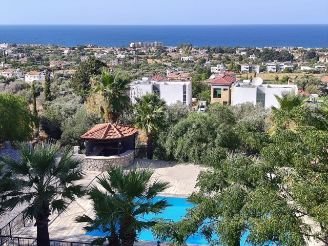 5+2 POOL VILLA FOR SALE IN KYRENIA LAPTA, THERE ARE 15 OLIVE TREE IN ITS GARDEN