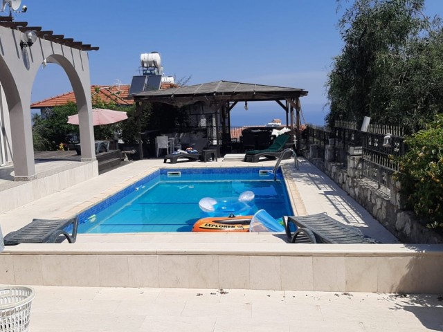 3+1 POOL VILLA FOR SALE IN ÇATALKÖY, KYRENIA FULLY FURNISHED