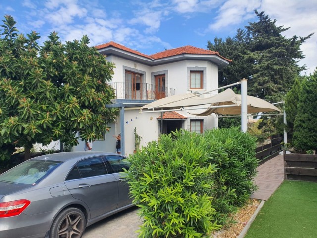 GIRNE ALSANCAK FOR SALE TWIN VILLA WITH SHARED POOL ON A SITE, 100 METERS TO THE BEACH