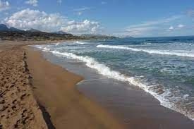 Kyrenia's touristic Turle Beach (on the Alagadi coast) 3200 m2 plot sized land for sale with single villa development (160m2..(5% zoning))...